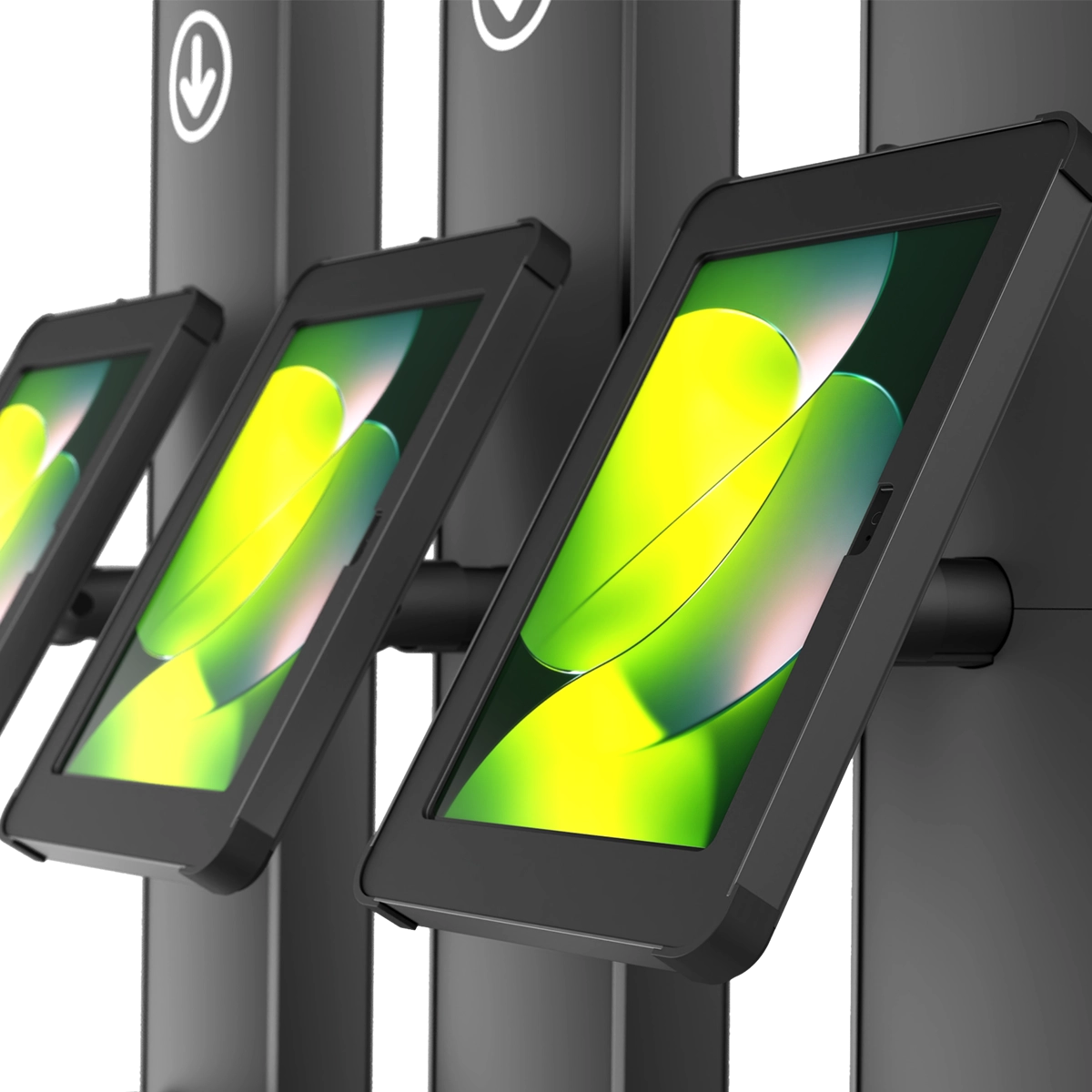 Digital Kiosks | T Totem Multi Detail Black - Sprocket