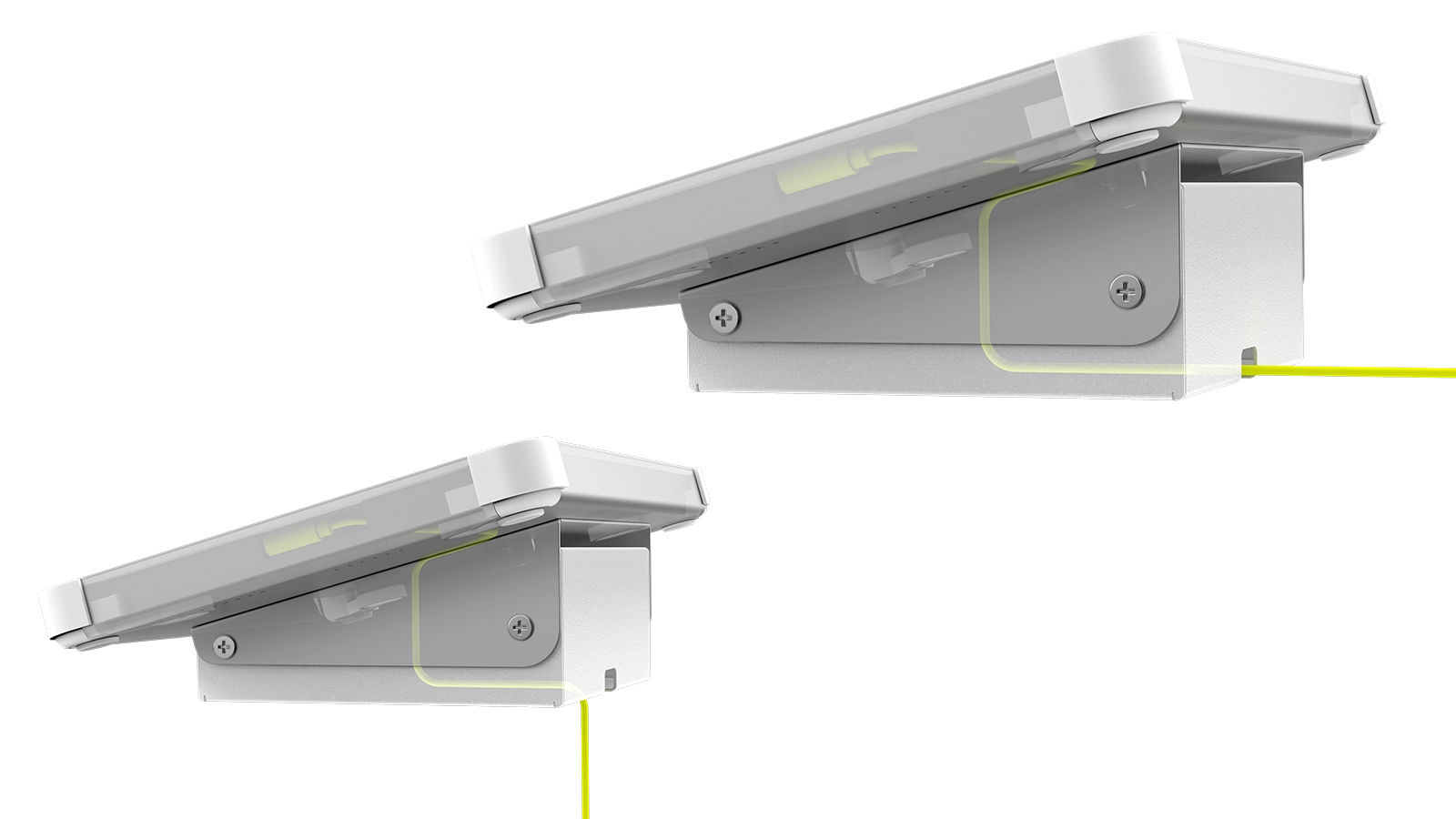 Wall-Mounted Tablets with Cable Management | Pod Cable