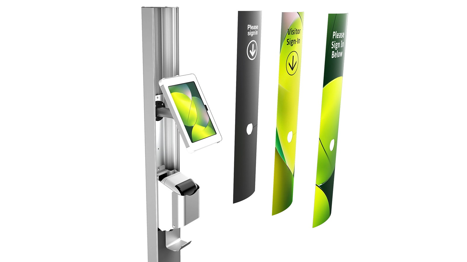 Digital Kiosk and Signage Display Poles | T-Series Branding - Sprocket